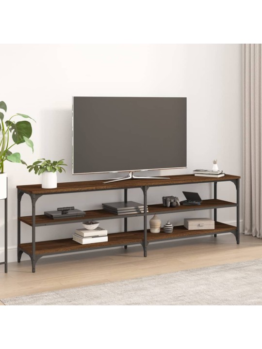 Tv skapītis, 160x30x50 cm, inženierijas koks, ozolkoka krāsa