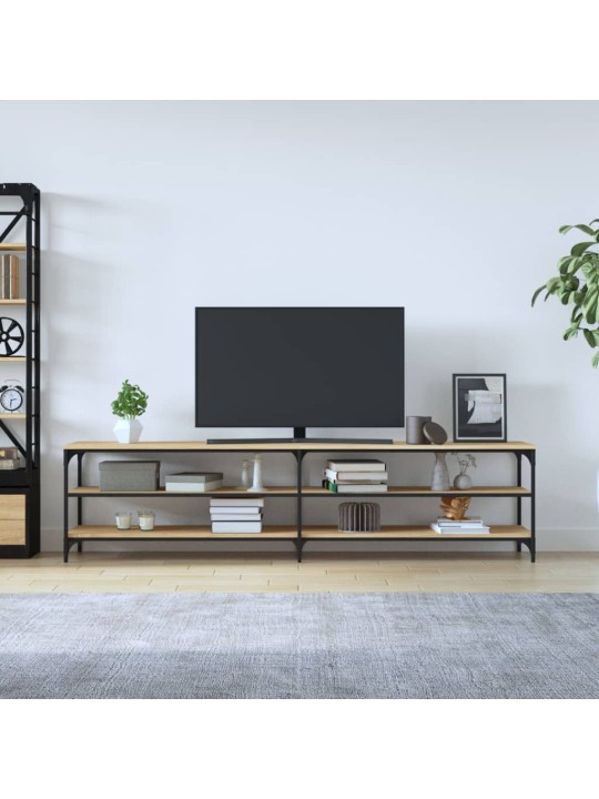 Tv skapītis, 200x30x50 cm, inženierijas koks, sonomas ozolkoka