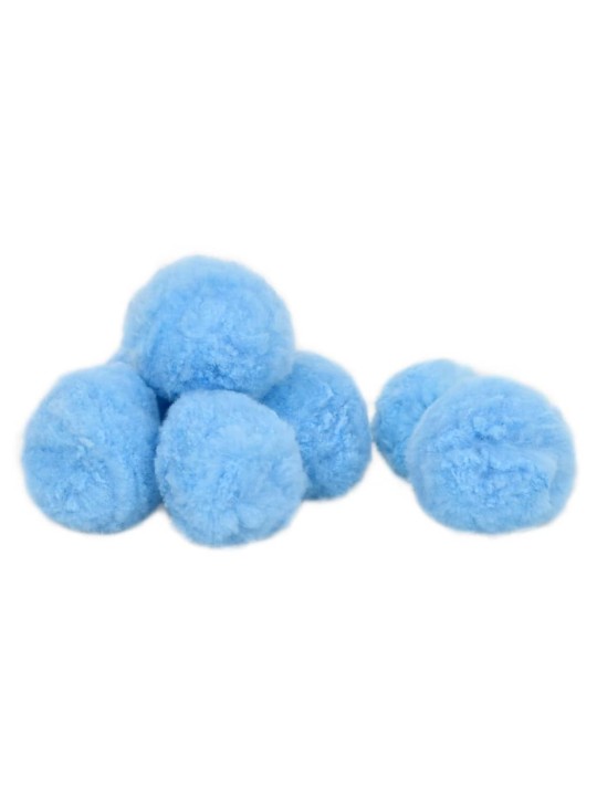 Antibakteriālas filtra bumbas, zilas, 1400 g, polietilēns