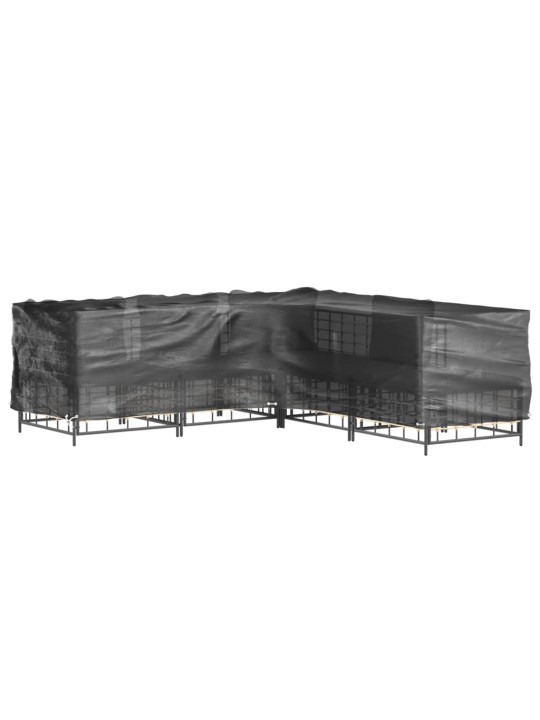 Mēbeļu pārklāji, l-forma, 2 gab., 16 gredzeni, 250x250x70 cm