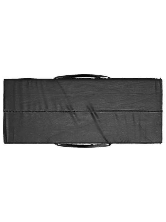 Dārza spilvenu somas, 2 gab., 135x40x55 cm, PE, melnas