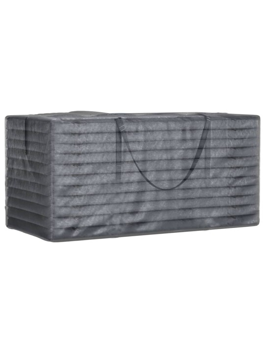 Dārza spilvenu somas, 2 gab., 150x75x75 cm, PE, melnas