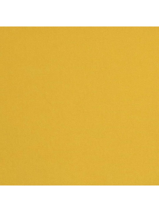 Pie sienas stiprināms saulessargs, dzeltens, 290 cm