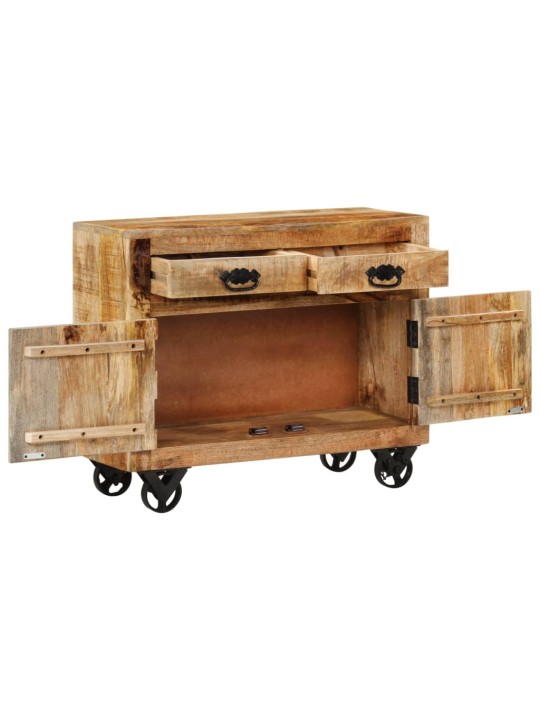 Kumode, 80x30x65 cm, neapstrādāts mango masīvkoks