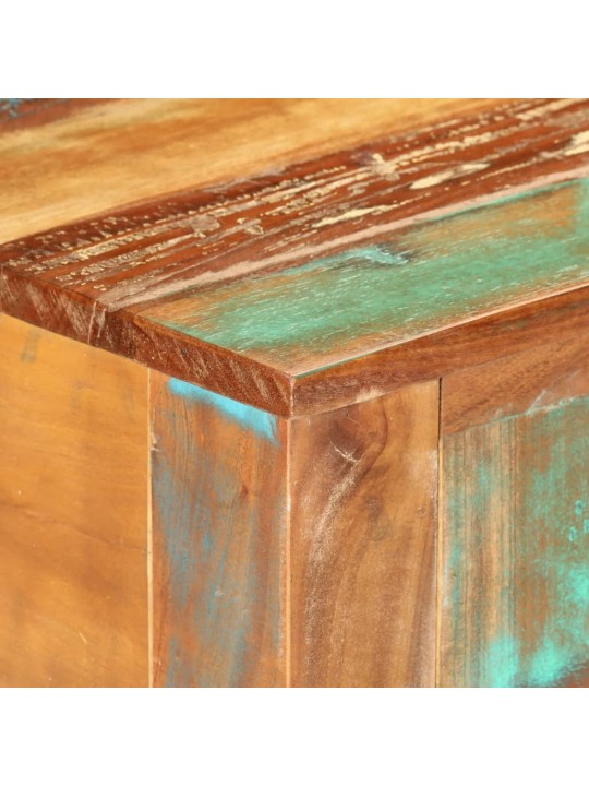 Konsoles galdiņš, 110x30x75 cm, pārstrādāts masīvkoks