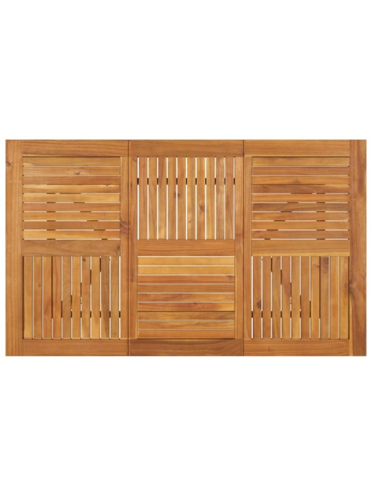 Dārza galds, 150x90x75 cm, akācijas masīvkoks