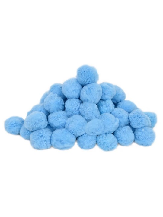 Antibakteriālas baseina filtra bumbas, zilas, 700g, polietilēns