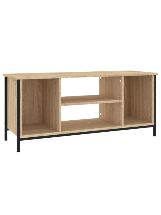 Tv skapītis, ozolkoka krāsa, 102x35x45 cm, inženierijas koks