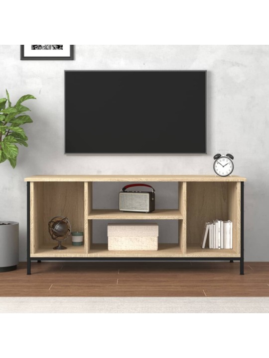 Tv skapītis, ozolkoka krāsa, 102x35x45 cm, inženierijas koks