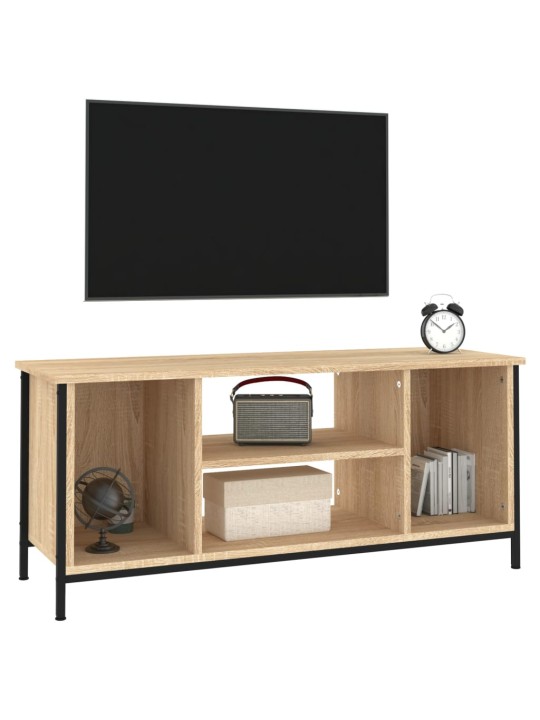 Tv skapītis, ozolkoka krāsa, 102x35x45 cm, inženierijas koks