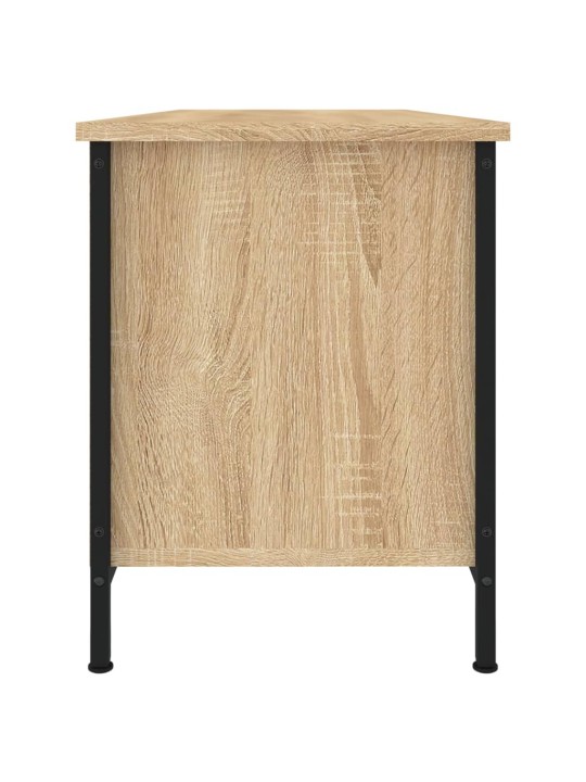 Tv skapītis, ozolkoka krāsa, 102x35x45 cm, inženierijas koks