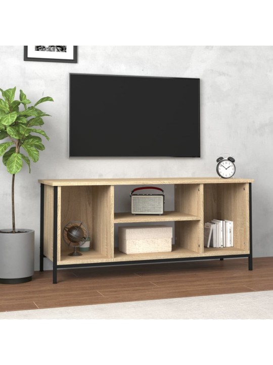 Tv skapītis, ozolkoka krāsa, 102x35x45 cm, inženierijas koks