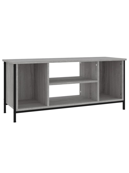 Tv skapītis, 102x35x45 cm, inženierijas koks, pelēka ozolkoka