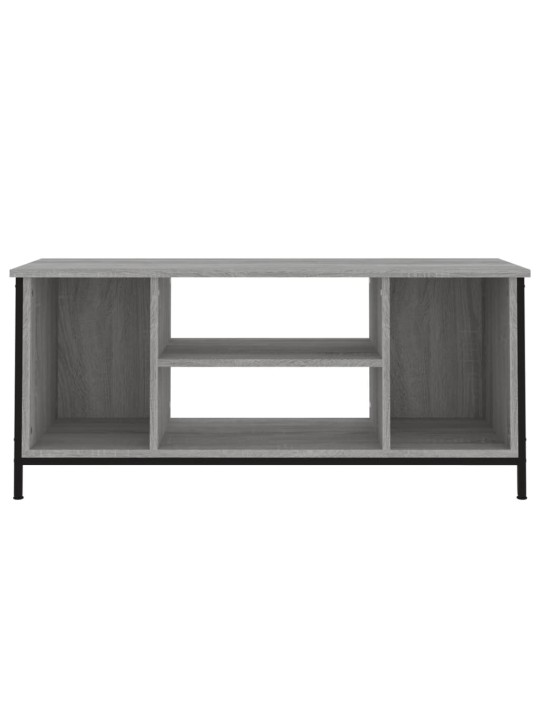 Tv skapītis, 102x35x45 cm, inženierijas koks, pelēka ozolkoka