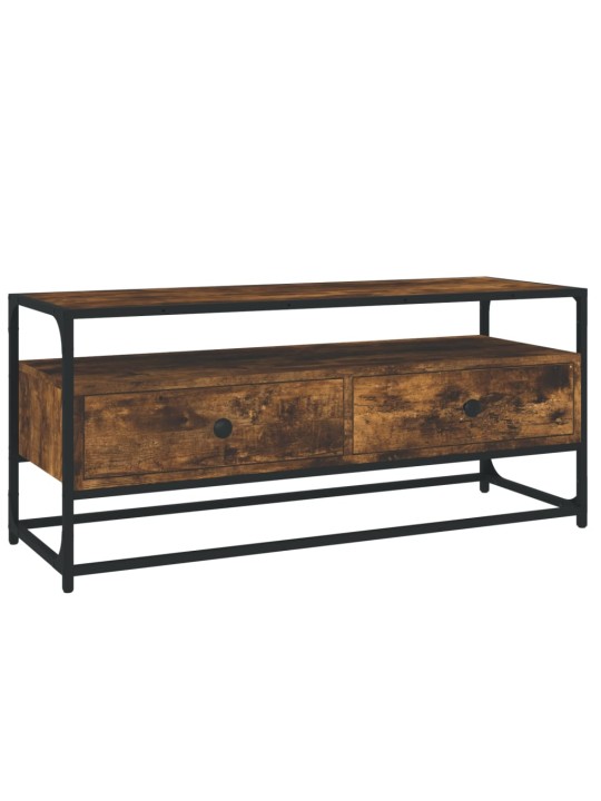 Tv plaukts, 100x35x45 cm, inženierijas koks, ozolkoka krāsa