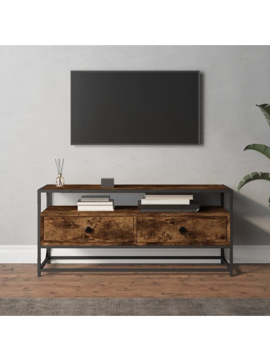 Tv plaukts, 100x35x45 cm, inženierijas koks, ozolkoka krāsa