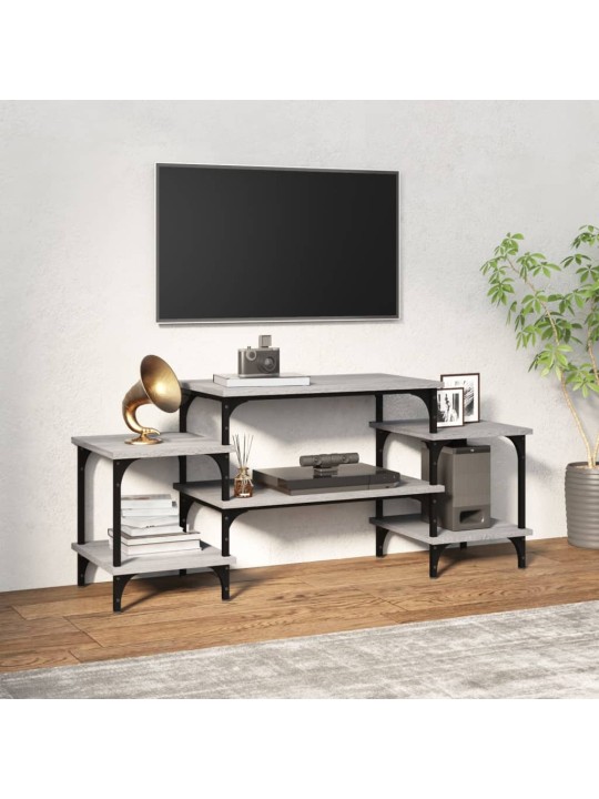 Tv skapītis, pelēks, 117x35x52 cm, inženierijas koks