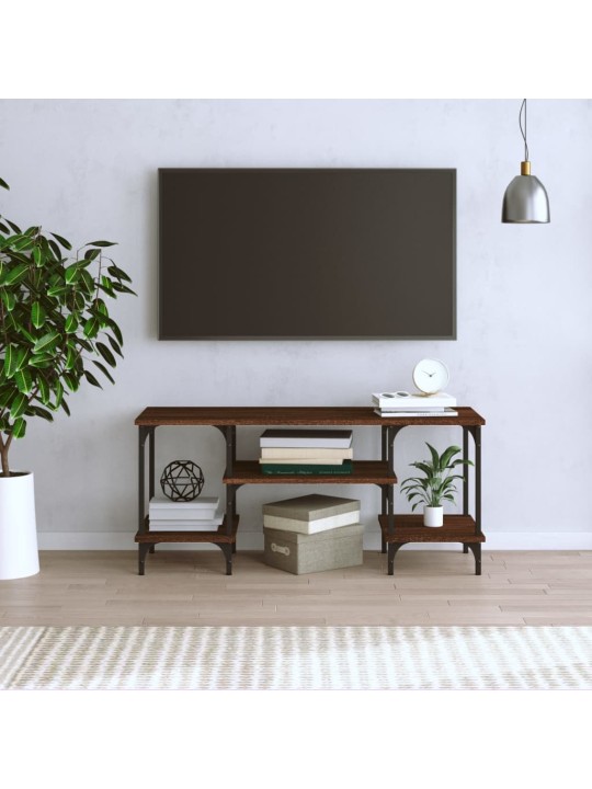 Tv skapītis, ozolkoka krāsa, 102x35x45,5 cm, inženierijas koks