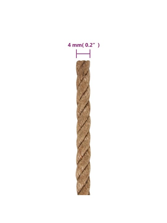 Džutas virve, 250 m, 4 mm