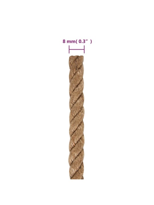 Džutas virve, 50 m, 8 mm