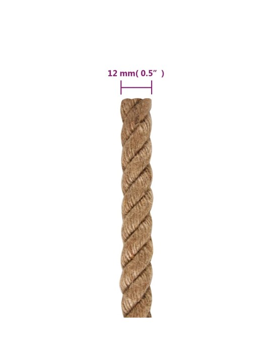Džutas virve, 25 m, 12 mm