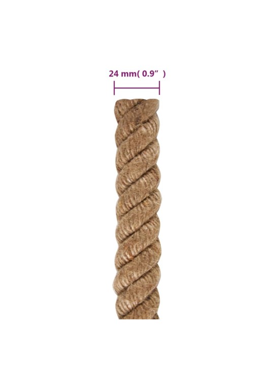 Džutas virve, 25 m, 24 mm