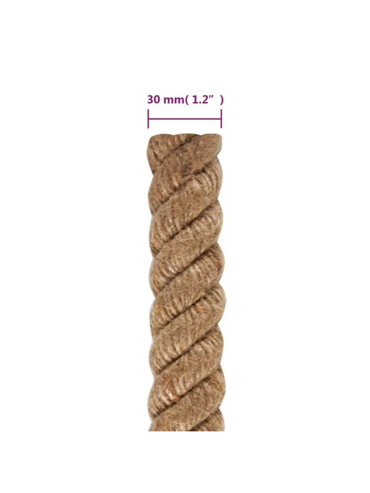 Džutas virve, 10 m, 30 mm