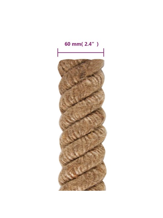 Džutas virve, 5 m, 60 mm