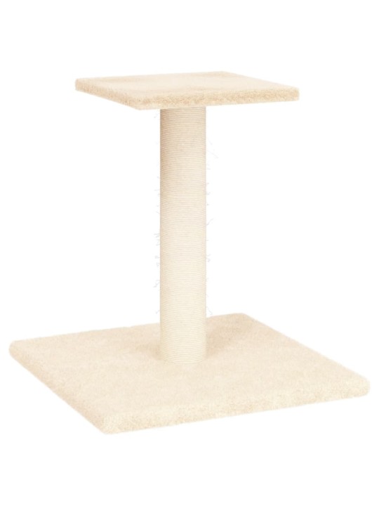 Nagu asināšanas stabs ar platformu, krēmkrāsas, 38 cm