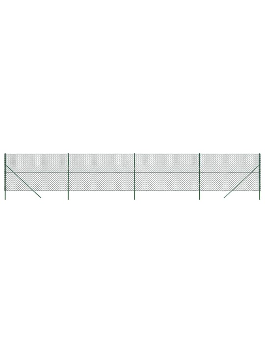 Stiepļu žogs, 2,2x10 m, zaļš