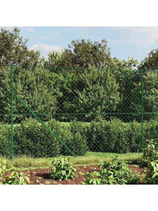 Stiepļu žogs, 2,2x10 m, zaļš