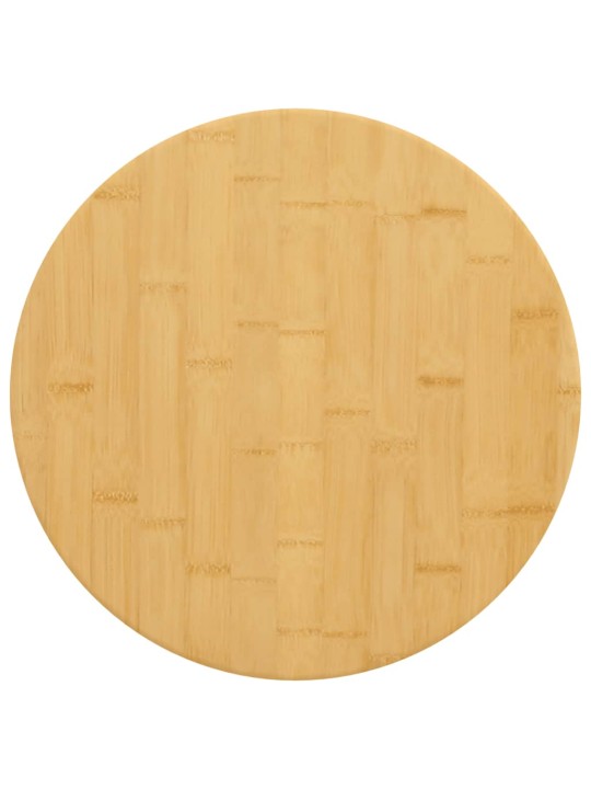 Galda virsma, Ø50x1,5 cm, bambuss