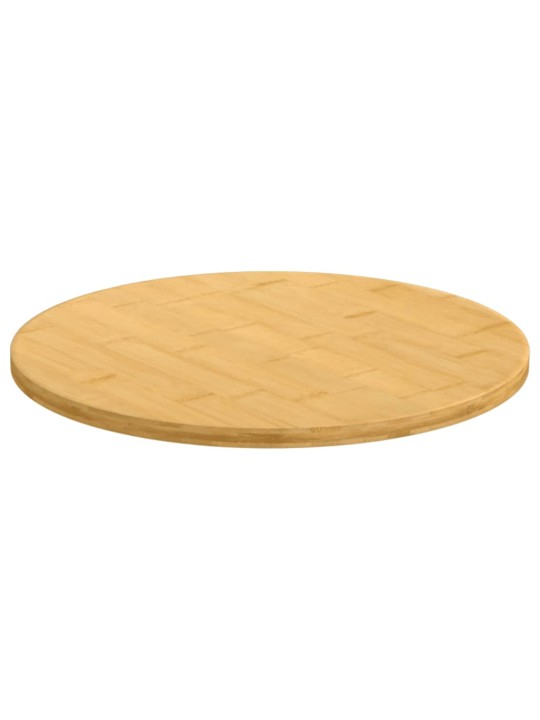 Galda virsma, Ø50x1,5 cm, bambuss