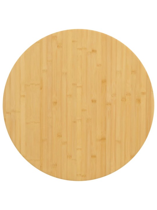 Galda virsma, ø70x1,5 cm, bambuss