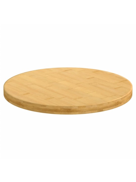 Galda virsma, ø40x2,5 cm, bambuss