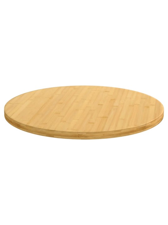 Galda virsma, Ø70x2,5 cm, bambuss