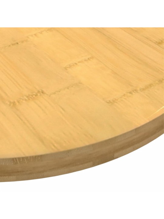 Galda virsma, Ø70x2,5 cm, bambuss