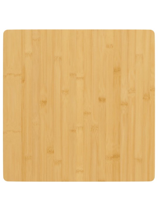 Galda virsma, 60x60x1,5 cm, bambuss