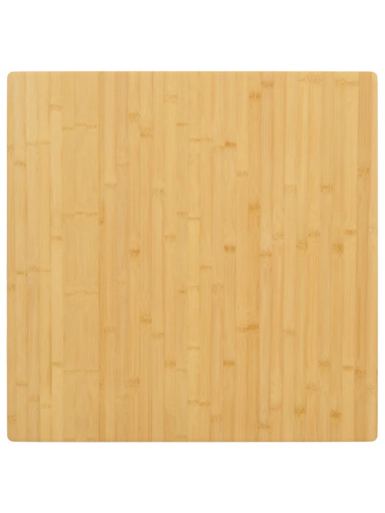Galda virsma, 80x80x2,5 cm, bambuss