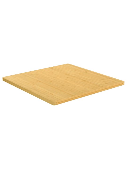 Galda virsma, 90x90x2,5 cm, bambuss