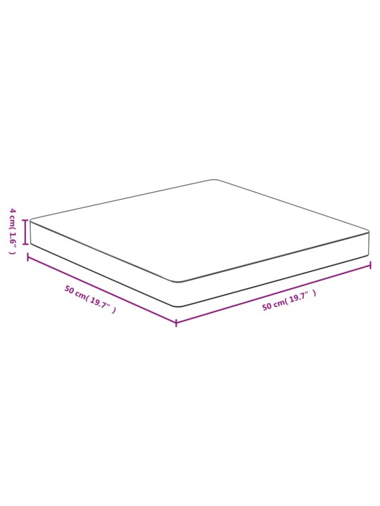 Galda virsma, 50x50x4 cm, bambuss