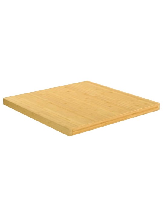 Galda virsma, 70x70x4 cm, bambuss