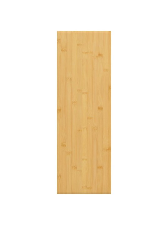 Sienas plaukts, 60x20x1,5 cm, bambuss