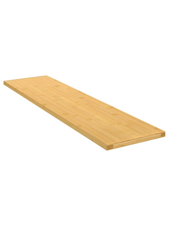 Sienas plaukts, 80x20x1,5 cm, bambuss