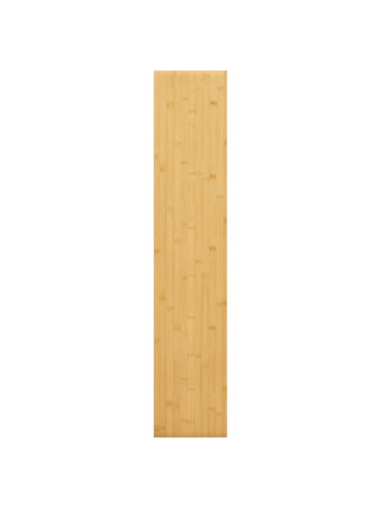 Sienas plaukts, 100x20x4 cm, bambuss