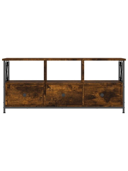Tv skapītis, 102x33x45 cm, inženierijas koks, dzelzs, ozolkoka