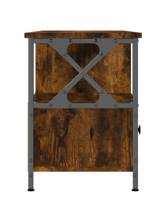 Tv skapītis, 102x33x45 cm, inženierijas koks, dzelzs, ozolkoka