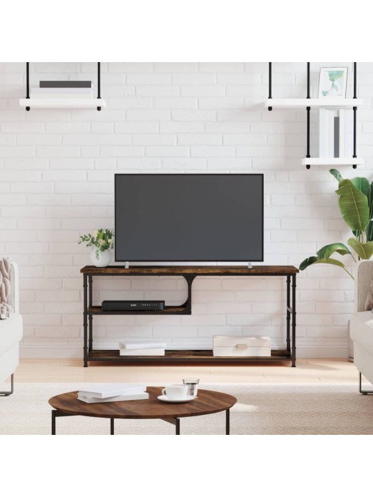 Tv galdiņš, 103x38x46,5 cm, inženierijas koks, tērauds