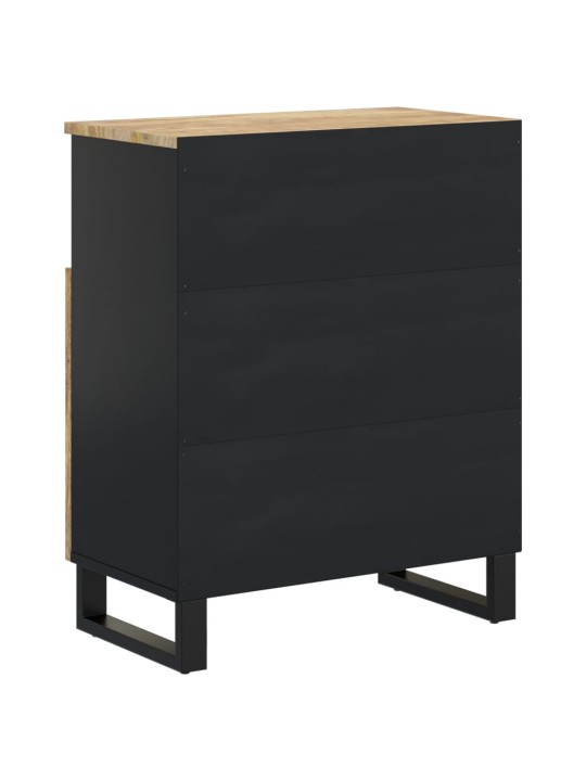 Kumode ar 2 durvīm, 60x33x75 cm, mango masīvkoks