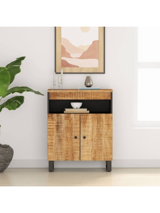 Kumode ar 2 durvīm, 60x33x75 cm, mango masīvkoks